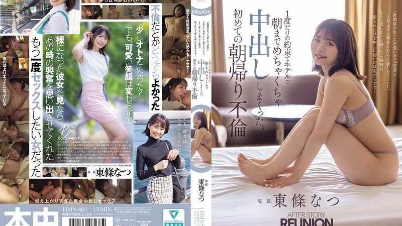 一度関係があった可愛いカフェ店員と3年ぶりに再会したら人妻になっていた。もう一度しないと誘ったら最初は断られたけど押しに弱いのは変わらずで… 1度だけの約束でホテルで朝までめちゃくちゃ中出ししまくった。初めての朝帰り不倫 東條なつ のAV女優まとめ 